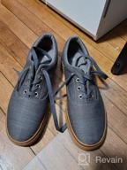 img 1 attached to Skateboarding Canvas Skate Sneaker: The Ultimate Men's Rubber Shoes for Skaters! review by Mahmut Ojeda