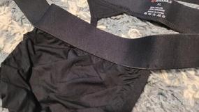 img 6 attached to Low Rise T-Back Nylon Thong Underwear For Men With Bulge Pouch - Ideal For Workouts And Exercise