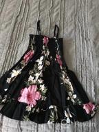 img 1 attached to 🌺 RJC Girls' Clothing: Paradise Elastic Ruffle Sundress review by Veronica Johnson