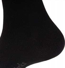 img 1 attached to Stay Comfortable All Day With BambooMN Men'S Extra Thick Wicking Socks - 4 Pair Value Pack