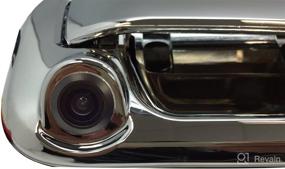 img 3 attached to Усовершенствуйте свой Ford F150 F250 F350 F450 F550 (2005-2014) с помощью хромированной ручки задней двери и камеры заднего вида от Master Tailgaters.
