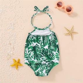 img 2 attached to Mini Honey Pineapple Backless Beachwear Apparel & Accessories Baby Boys ... Clothing