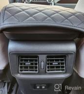 img 1 attached to Upgrade Your RAV4 Console With Custom Soft Leather Armrest Cover | Easy To Install | Durable Cushion Pad | ISSYAUTO Compatible With 2019-2022 Models review by Terry Myers