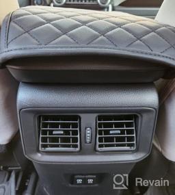 img 8 attached to Upgrade Your RAV4 Console With Custom Soft Leather Armrest Cover | Easy To Install | Durable Cushion Pad | ISSYAUTO Compatible With 2019-2022 Models
