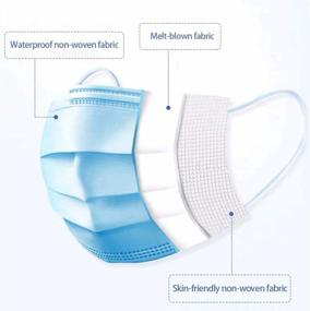 img 3 attached to USA-Made DR.MOXA 1000 Pack 3 Ply Disposable Medical Face Masks For Protection - 10 Boxes (100Pcs/Box)