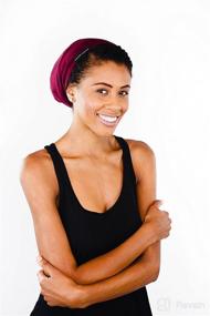 img 2 attached to Grace Eleyae Satin Lined Beanie for Women: Essential Accessories and Tools