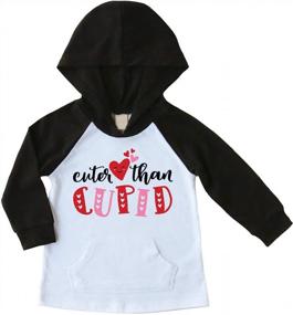 img 4 attached to В комплекте с Cuter Cupid Valentines Raglan