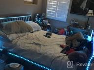 картинка 1 прикреплена к отзыву QZYL RGB LED Strip Lights 150 FT, Music Sync Ultra-Long Room Decoration For Bedroom, Kitchen Party With APP Remote Control от Jared Winebrenner