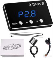 universal electronic throttle controller for dodge challenger, jeep cherokee, wrangler, maserati ghibli, quattroporte, chrysler (807) - 9 drive modes for improved throttle response логотип