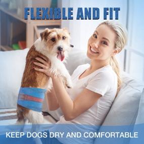 img 1 attached to Keep Your Male Pup Clean And Comfortable With Dono Disposable Dog Diapers - Super Absorbent And Leak-Proof!