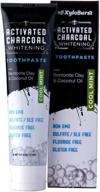 xyloburst activated charcoal whitening toothpaste logo