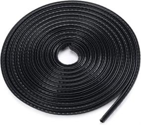 img 4 attached to Sumnacon Car Door Edge Guards 16Ft - Flexible Rubber Trim for Ultimate Protection of Cars, Boats, & Vehicles - Durable, Removable, and Effective Black Protector Seal Strips