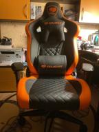 img 1 attached to Gaming chair COUGAR Armor Titan, upholstery: imitation leather, color: black review by Mateusz Banaszkiewic ᠌