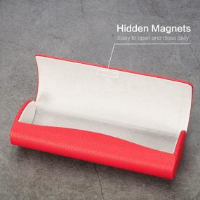 img 2 attached to Vemiss Lightweight And Portable Hard Shell Eyeglasses Case For Men And Women - Perfect For Easy Travel