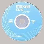 📀 maxell cd-r pro 700 with 700mb and 80min (5 pack) - 24x cdr media logo