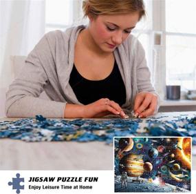 img 2 attached to Space Traveler Adventure: 1000 Piece Jigsaw Puzzle For Adults - Perfect For Home Decor And Puzzling Fun