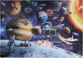 img 4 attached to Space Traveler Adventure: 1000 Piece Jigsaw Puzzle For Adults - Perfect For Home Decor And Puzzling Fun