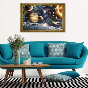 img 1 attached to Space Traveler Adventure: 1000 Piece Jigsaw Puzzle For Adults - Perfect For Home Decor And Puzzling Fun