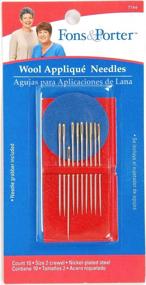 img 1 attached to Porter 7744 Applique Needles 10 Count