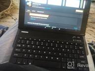 img 1 attached to CHESONA Multi-Device Rechargeable Bluetooth Keyboard And Mouse With Phone Holder review by Nick Mahoney