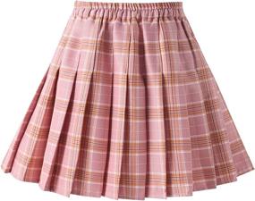 img 3 attached to Pleated School Toddlers Little 160 11 12Y Girls' Clothing : Skirts & Skorts