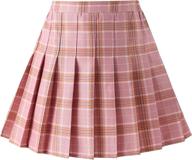 pleated school toddlers little 160 11 12y girls' clothing : skirts & skorts logo