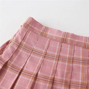 img 2 attached to Pleated School Toddlers Little 160 11 12Y Girls' Clothing : Skirts & Skorts