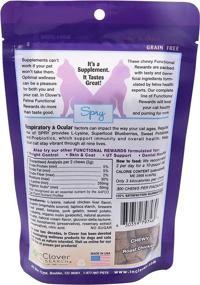 img 2 attached to 🐱 Enhance Your Cat's Respiratory and Ocular Health: In Clover Spry Soft Chews with L-Lysine, Superfoods, and Prebiotics