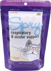 img 4 attached to 🐱 Enhance Your Cat's Respiratory and Ocular Health: In Clover Spry Soft Chews with L-Lysine, Superfoods, and Prebiotics