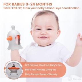 img 3 attached to Силиконовая соска для прорезывания зубов 6 месяцев для младенцев