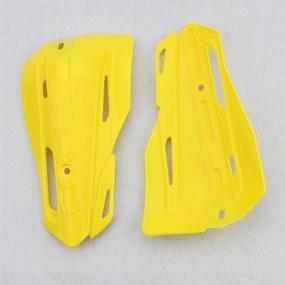 img 3 attached to 🟨 GOOFIT 7/8" Aluminium Alloy Hand Brush Guards for Motocross Motorcycle Off-Road Pit Dirt Bike ATV - Yellow