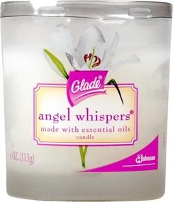 img 1 attached to 🕯️ Discover the Serenity of Glade Angel Whispers Candle - 4-Ounce Jars (Pack of 12)