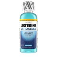 👄 ultraclean antiseptic technology gingivitis oral care by listerine logo