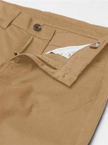 img 1 attached to Nautica School Uniform Front Khaki Boys' Clothing : Pants