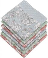 18x18" floral print handkerchiefs for women - 100% 60s cotton hankies perfect for weddings & parties by houlife logo