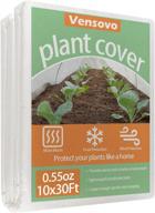 vensovo plant covers freeze protection blanket - 10ft×30t 0.55oz frost blanket fabric for plant floating row cover and winter protection logo