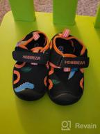 img 1 attached to 👞 HOBIBEAR Water Breathable Sandals for Toddler Boys | Outdoor Footwear review by Brian Smith