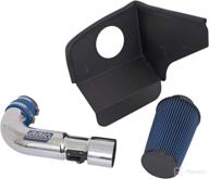 🚀 enhance your chevy camaro v6 with the bbk 1835 cold air intake system - power plus series performance kit in chrome finish логотип