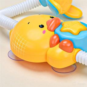 img 1 attached to 👶 Baby Shower Head for Bath - Interactive Baby Sprinkler Bath Toy & Water Sprayer with Suction Cups - Safe & Fun Toddler Shower Toy