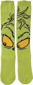img 4 attached to Elope Dr. Seuss The Grinch Costume Knee High Socks