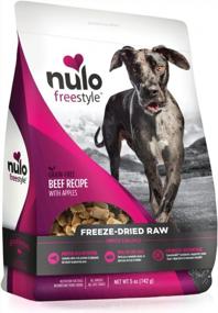 img 3 attached to Premium Nulo Freeze Dried Raw Dog Food Variety Pack With Probiotics - Grain Free Formula For All Breeds & Ages - 3 X 5Oz Bags (Beef, Lamb, Duck)