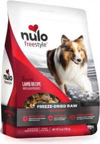 img 1 attached to Premium Nulo Freeze Dried Raw Dog Food Variety Pack With Probiotics - Grain Free Formula For All Breeds & Ages - 3 X 5Oz Bags (Beef, Lamb, Duck)