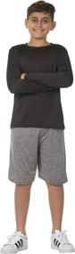 img 1 attached to Pack Performance Basketball Essentials Undershirt Girls' Clothing ~ Active