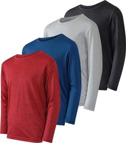 img 4 attached to Pack Performance Basketball Essentials Undershirt Girls' Clothing ~ Active