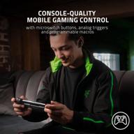 razer kishi v2 mobile gaming controller and opus x wireless low latency headset bundle for android logo