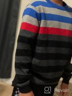 img 1 attached to Boys' Clothing: Striped Pullover Sweater from Kid Nation review by Derek Jha