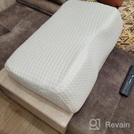 img 1 attached to 🛏️ Orthopedic Trivez Pillow - TOP-119 (32x50 cm), 14 cm height review by Czesawa wierczewska ᠌