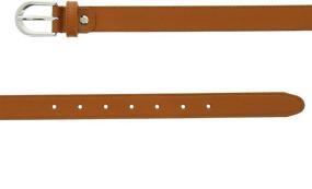 img 2 attached to FASHIONGEN Genuine Italian Leather Thousers Women's Accessories for Belts