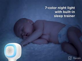 img 2 attached to 👶 Hubble Connected Cloud Twin-5" Smart Baby Monitor with Camera and Audio-Dual Wireless Monitoring System-Two-Way Intercom, Night Light, Sleep Trainer, Room Temperature & Lullabies, White, 2-Cameras
