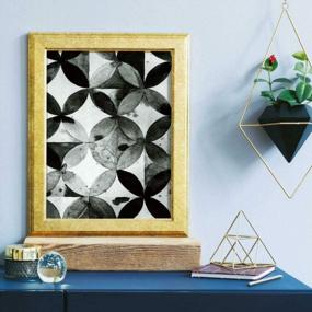img 2 attached to Transform Your Room With Easy-To-Apply RoomMates Black Moroccan Tile Wallpaper